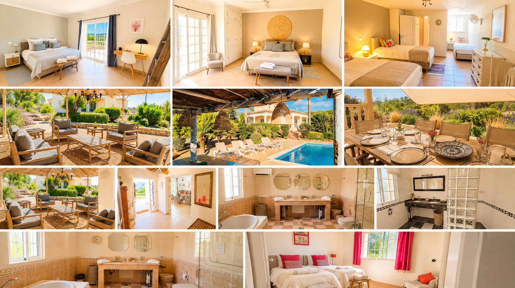 Fully equipped kitchen at Casa Amani — bright, open and ready for relaxed family meals