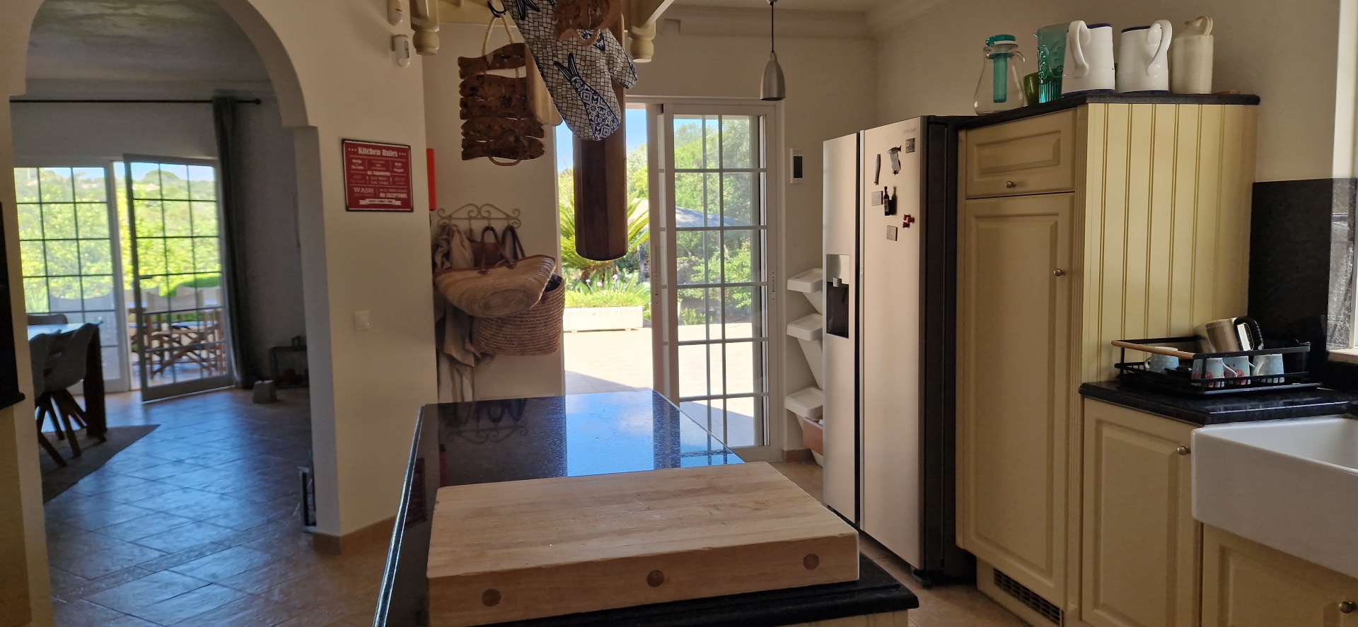 Kitchen at Casa Amani, Algarve